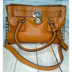 Michael Kors Hamilton Leather Tote/Crossbody